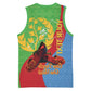 Personalised Eritrea Independence Day Basketball Jersey Shida Shoes Olive Branch African Pattern - African Pride