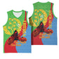 Personalised Eritrea Independence Day Basketball Jersey Shida Shoes Olive Branch African Pattern - African Pride