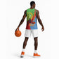 Personalised Eritrea Independence Day Basketball Jersey Shida Shoes Olive Branch African Pattern - African Pride