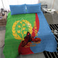 Personalised Eritrea Independence Day Bedding Set Shida Shoes Olive Branch African Pattern