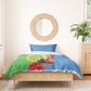 Personalised Eritrea Independence Day Bedding Set Shida Shoes Olive Branch African Pattern