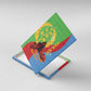 Personalised Eritrea Independence Day Canvas Wall Art Shida Shoes Olive Branch African Pattern