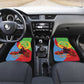 Personalised Eritrea Independence Day Car Mats Shida Shoes Olive Branch African Pattern