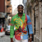 Personalised Eritrea Independence Day Long Sleeve Button Shirt Shida Shoes Olive Branch African Pattern