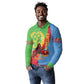 Personalised Eritrea Independence Day Long Sleeve Polo Shirt Shida Shoes Olive Branch African Pattern