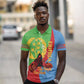 Personalised Eritrea Independence Day Polo Shirt Shida Shoes Olive Branch African Pattern
