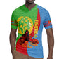 Personalised Eritrea Independence Day Rugby Jersey Shida Shoes Olive Branch African Pattern