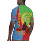 Personalised Eritrea Independence Day Rugby Jersey Shida Shoes Olive Branch African Pattern