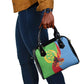 Personalised Eritrea Independence Day Shoulder Handbag Shida Shoes Olive Branch African Pattern