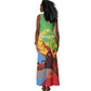 Personalised Eritrea Independence Day Tank Maxi Dress Shida Shoes Olive Branch African Pattern