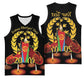 Custom Eritrea Martyrs' Day Basketball Jersey 20 June Shida Shoes With Candles - Black - African Pride