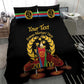 Custom Eritrea Martyrs' Day Bedding Set 20 June Shida Shoes With Candles - Black