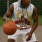 Custom Eritrea Martyrs' Day Sleeveless Hoodie 20 June Shida Shoes With Candles - White - African Pride