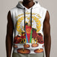 Custom Eritrea Martyrs' Day Sleeveless Hoodie 20 June Shida Shoes With Candles - White - African Pride