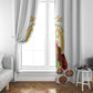 Custom Eritrea Martyrs' Day Window Curtain 20 June Shida Shoes With Candles - White