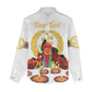 Custom Eritrea Martyrs' Day Women Casual Shirt 20 June Shida Shoes With Candles - White LT14