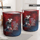 Toussaint Louverture Afro Haiti Laundry Basket Haitian Father Grunge Style - African Pride