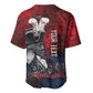 Personalized Toussaint Louverture Afro Haiti Baseball Jersey Haitian Father Grunge Style LT14
