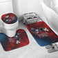Toussaint Louverture Afro Haiti Bathroom Set Haitian Father Grunge Style - African Pride