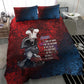 Toussaint Louverture Afro Haiti Bedding Set Haitian Father Grunge Style - African Pride