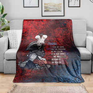 Toussaint Louverture Afro Haiti Blanket Haitian Father Grunge Style - African Pride