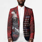 Personalized Toussaint Louverture Afro Haiti Blazer Haitian Father Grunge Style - African Pride