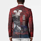 Personalized Toussaint Louverture Afro Haiti Blazer Haitian Father Grunge Style - African Pride