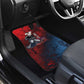 Personalized Toussaint Louverture Afro Haiti Car Mats Haitian Father Grunge Style - African Pride