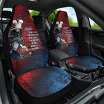 Toussaint Louverture Afro Haiti Car Seat Cover Haitian Father Grunge Style - African Pride