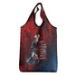 Toussaint Louverture Afro Haiti Grocery Bag Haitian Father Grunge Style - African Pride