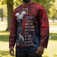 Personalized Toussaint Louverture Afro Haiti Hockey Jersey Haitian Father Grunge Style - African Pride