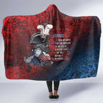 Toussaint Louverture Afro Haiti Hooded Blanket Haitian Father Grunge Style - African Pride