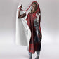 Toussaint Louverture Afro Haiti Hooded Blanket Haitian Father Grunge Style - African Pride