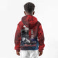 Personalized Toussaint Louverture Afro Haiti Kid Hoodie Haitian Father Grunge Style - African Pride