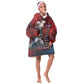 Personalized Toussaint Louverture Afro Haiti Kid Wearable Blanket Hoodie Haitian Father Grunge Style - African Pride