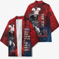 Personalized Toussaint Louverture Afro Haiti Kimono Haitian Father Grunge Style - African Pride