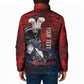 Personalized Toussaint Louverture Afro Haiti Padded Jacket Haitian Father Grunge Style - African Pride