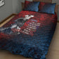 Toussaint Louverture Afro Haiti Quilt Bed Set Haitian Father Grunge Style - African Pride