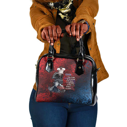 Toussaint Louverture Afro Haiti Shoulder Handbag Haitian Father Grunge Style - African Pride