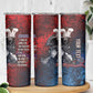 Personalized Toussaint Louverture Afro Haiti Skinny Tumbler Haitian Father Grunge Style - African Pride