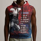 Personalized Toussaint Louverture Afro Haiti Sleeveless Hoodie Haitian Father Grunge Style - African Pride