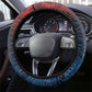 Toussaint Louverture Afro Haiti Steering Wheel Cover Haitian Father Grunge Style - African Pride