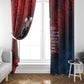 Toussaint Louverture Afro Haiti Window Curtain Haitian Father Grunge Style - African Pride