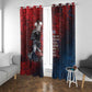 Toussaint Louverture Afro Haiti Window Curtain Haitian Father Grunge Style - African Pride