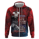 Personalized Toussaint Louverture Afro Haiti Zip Hoodie Haitian Father Grunge Style - African Pride