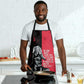 Jean-Jacques Dessalines Afro Haiti Apron Emperor Of First Empire Grunge Style - African Pride