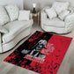 Jean-Jacques Dessalines Afro Haiti Area Rug Emperor Of First Empire Grunge Style - African Pride