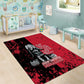 Jean-Jacques Dessalines Afro Haiti Area Rug Emperor Of First Empire Grunge Style - African Pride