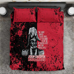 Jean-Jacques Dessalines Afro Haiti Bedding Set Emperor Of First Empire Grunge Style - African Pride