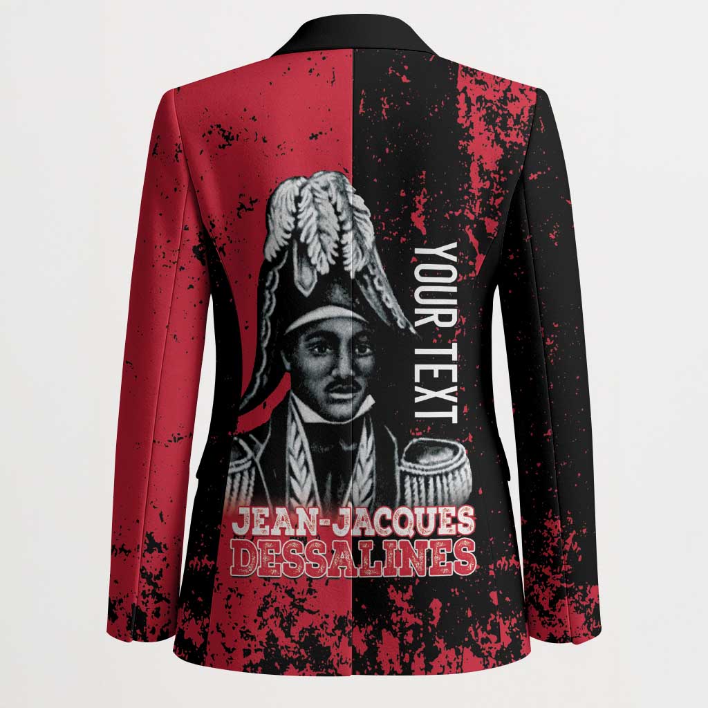 Personalized Jean-Jacques Dessalines Afro Haiti Blazer Emperor Of First Empire Grunge Style - African Pride